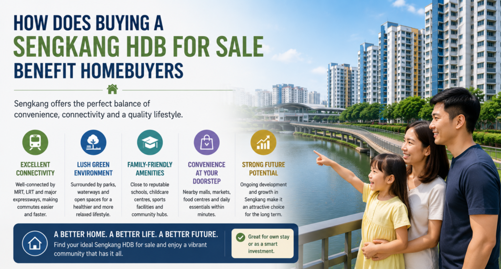 How Does Buying a Sengkang HDB for Sale Benefit Homebuyers