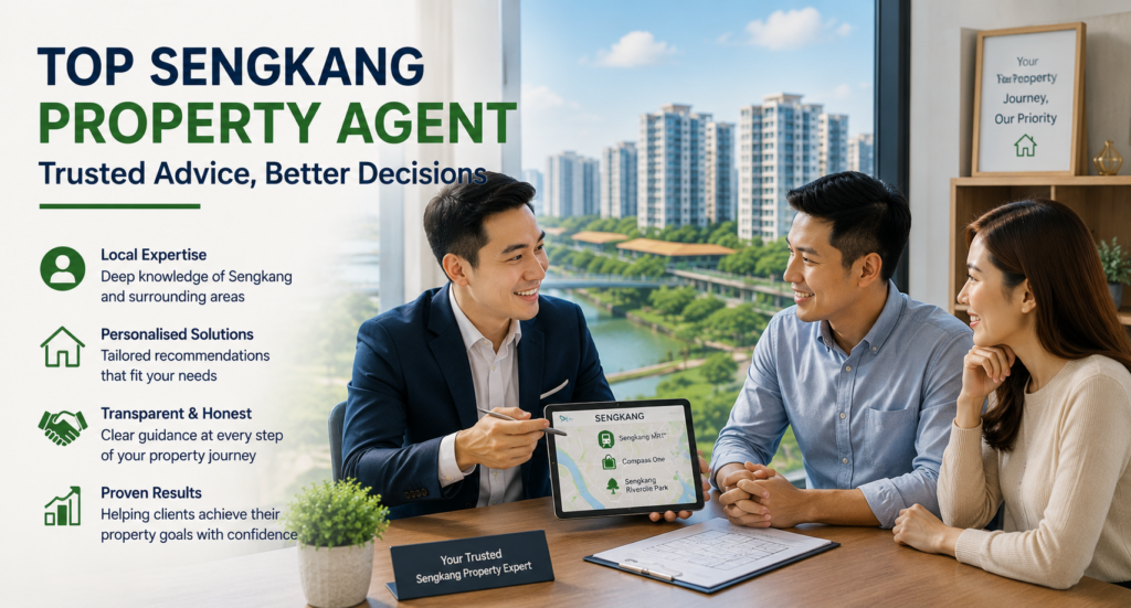 Professional Sengkang property agent helping buyers find their ideal home