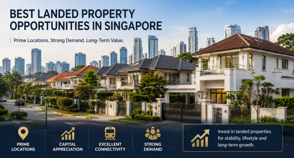 Best landed property in Singapore